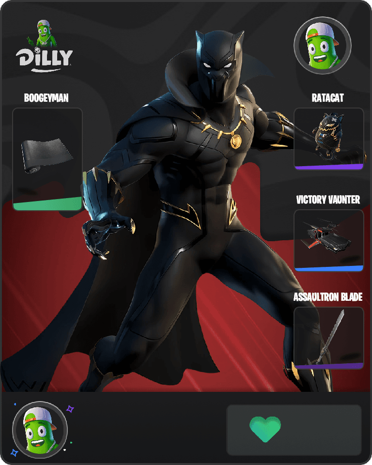 Black Panther Fortnite combo