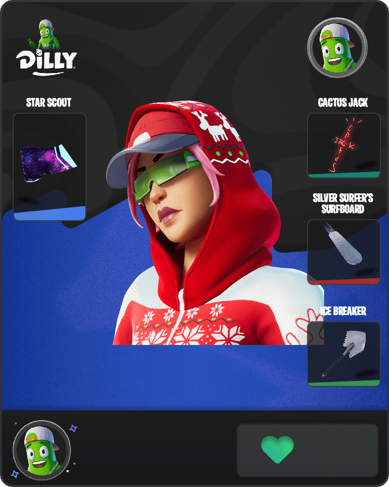 Arctic Adeline Fortnite combo