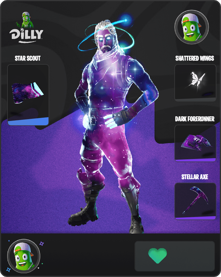 Galaxy Fortnite combo