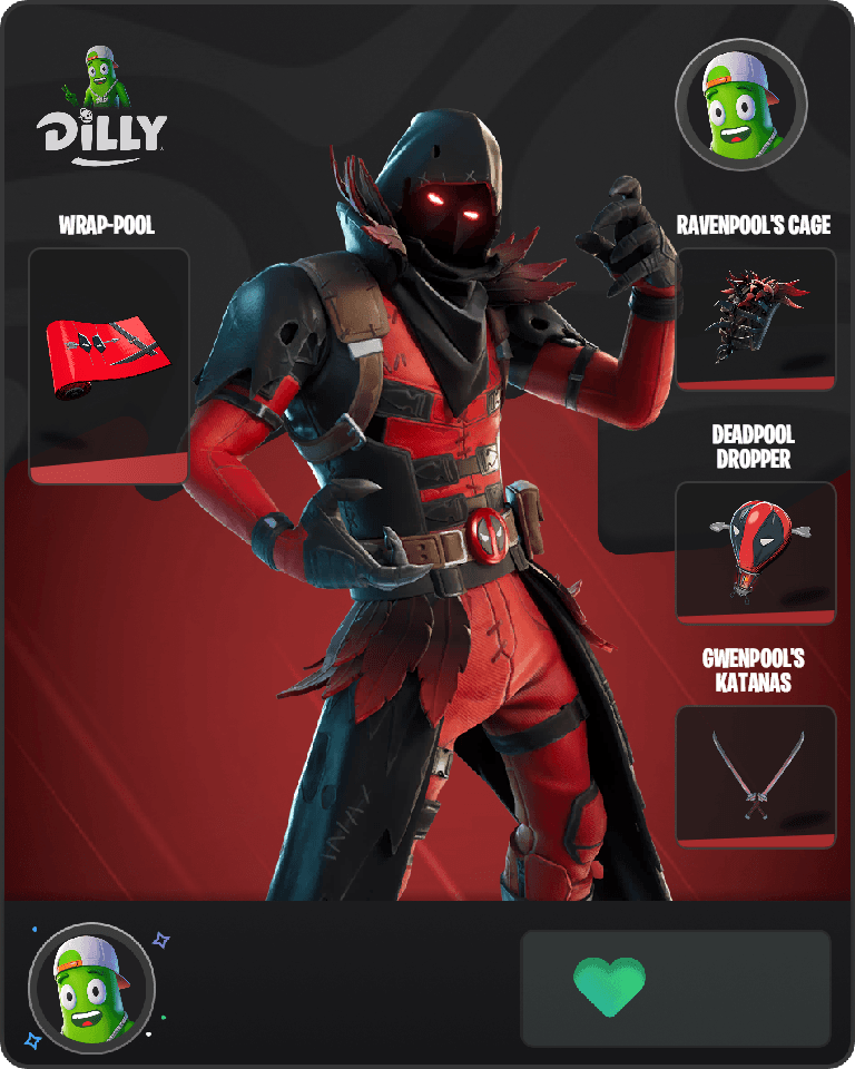 Ravenpool Fortnite combo