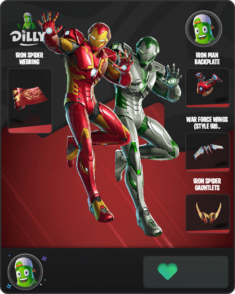 Iron Man Fortnite combo