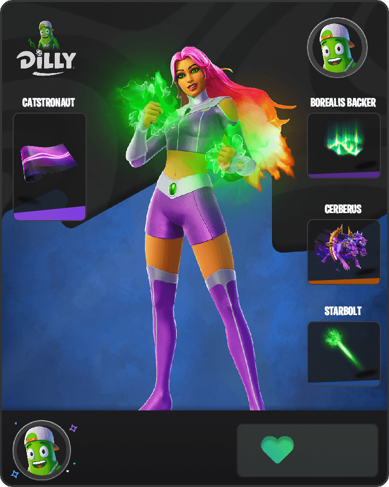 Starfire Fortnite combo