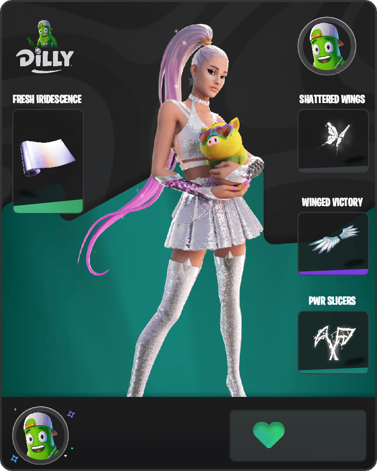 Ariana Grande Fortnite combo