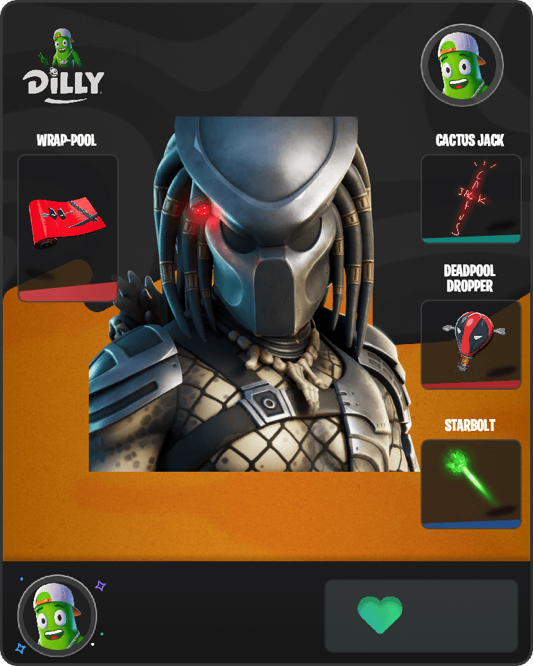 Predator Fortnite combo