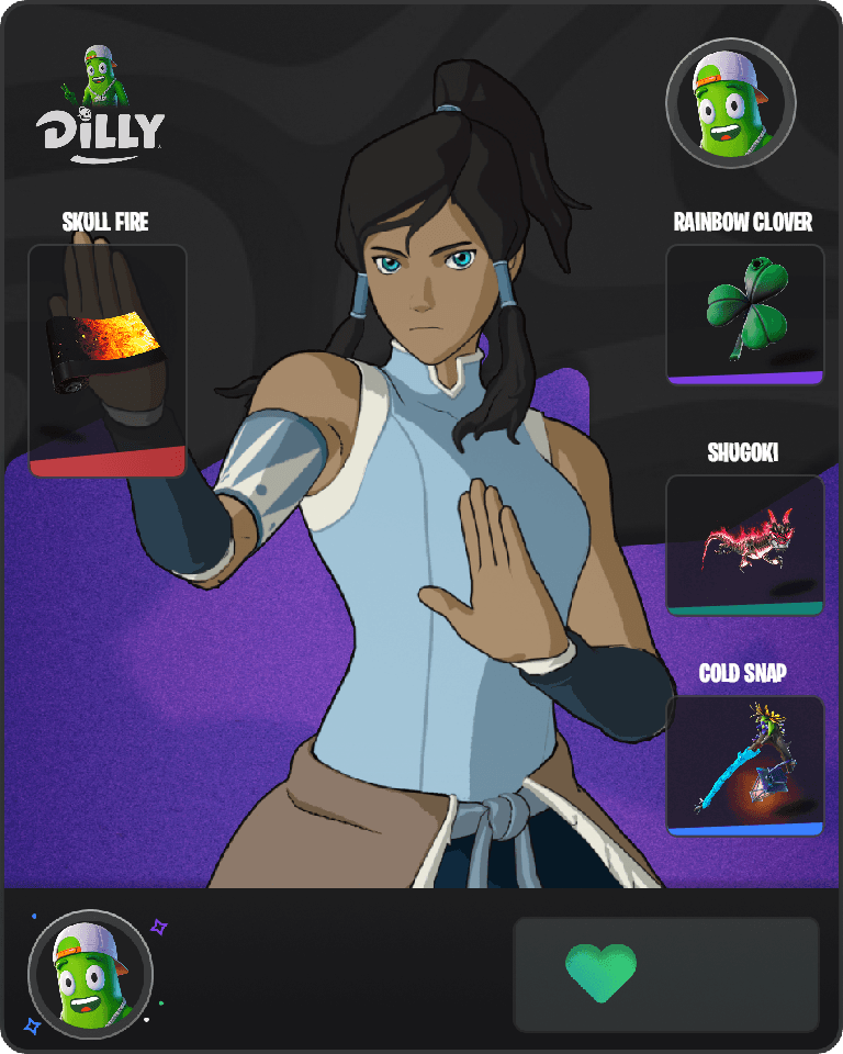 Korra Fortnite combo
