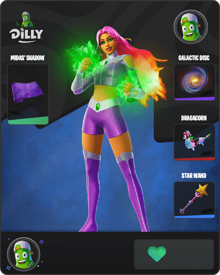 Starfire Fortnite combo