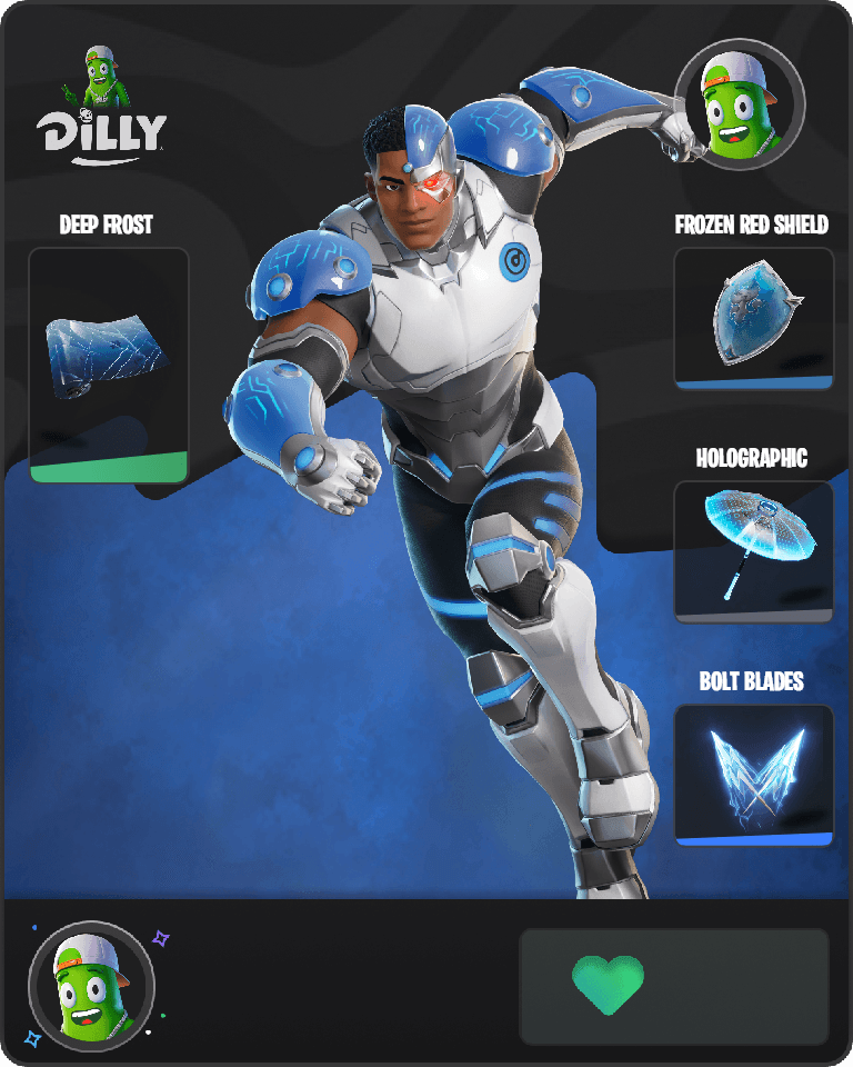Cyborg Fortnite combo