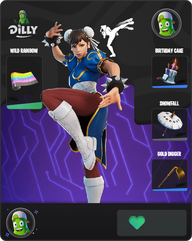 Chun-Li Fortnite combo