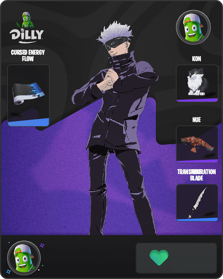 Satoru Gojo Fortnite combo