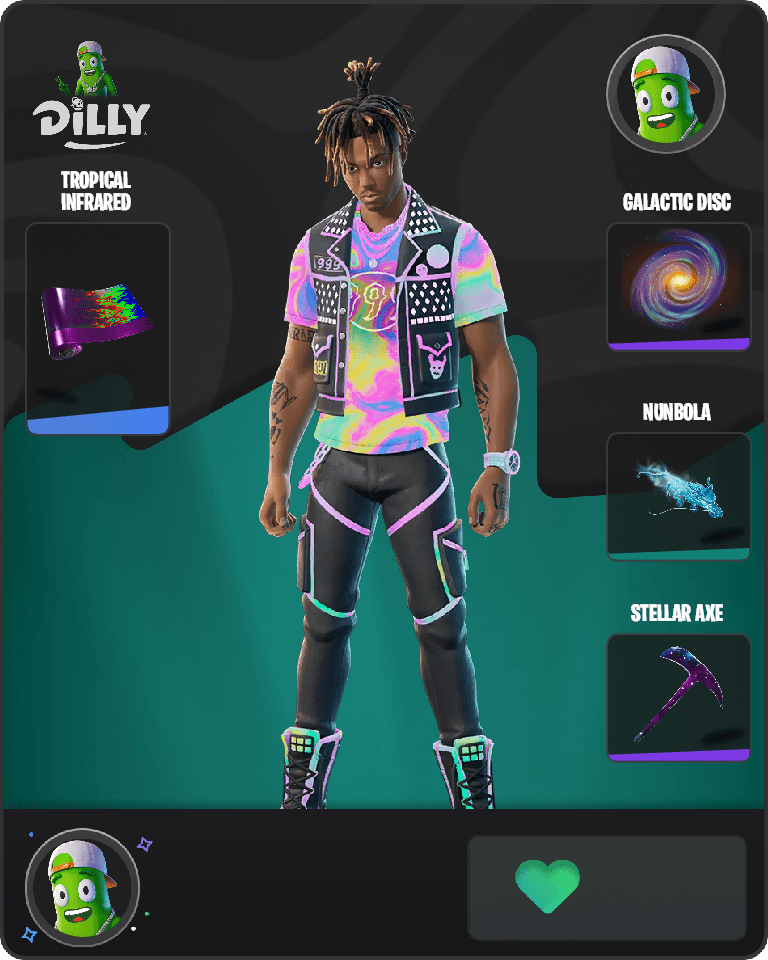 Juice WRLD Fortnite combo