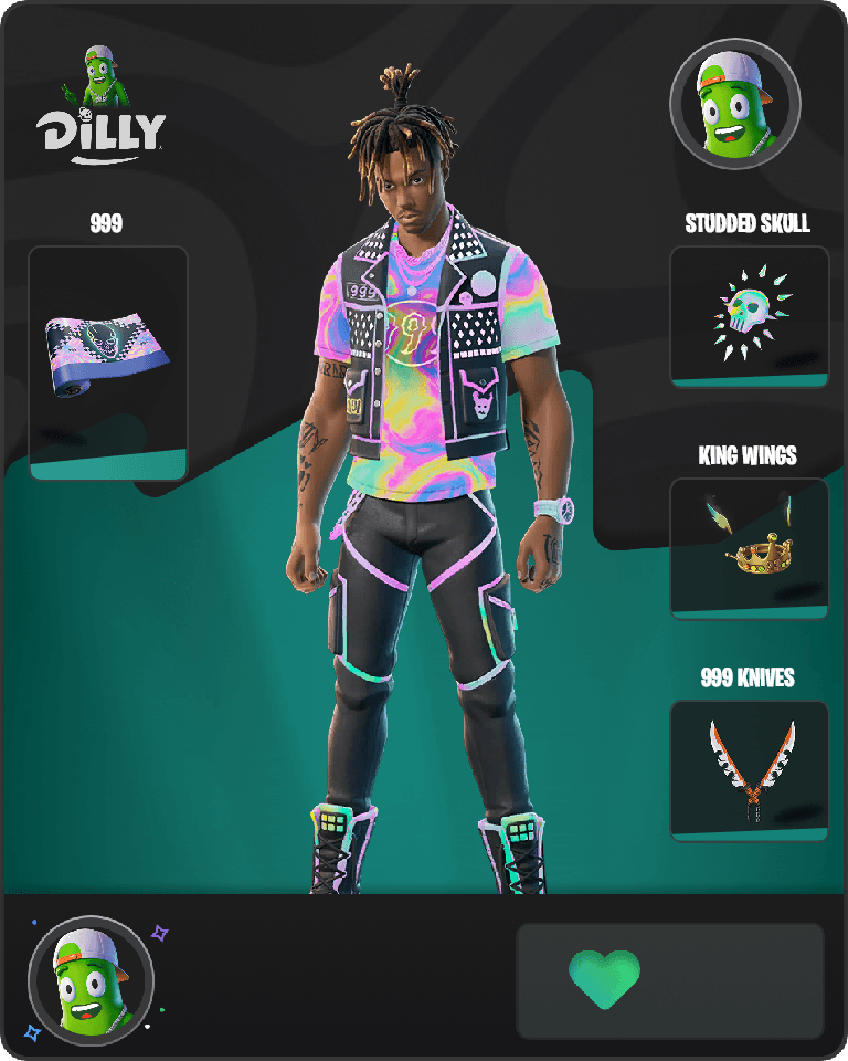 Juice WRLD Fortnite combo