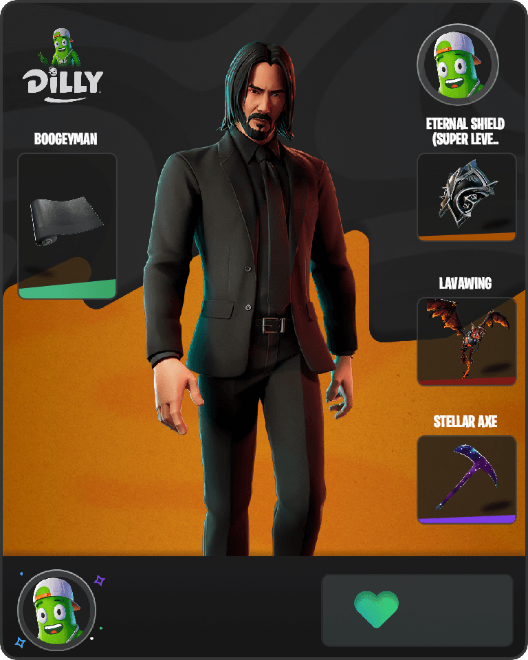 John Wick Fortnite combo