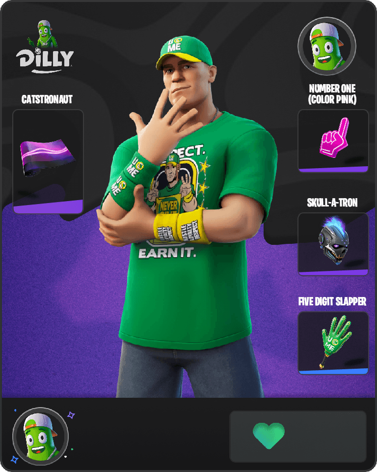 John Cena Fortnite combo