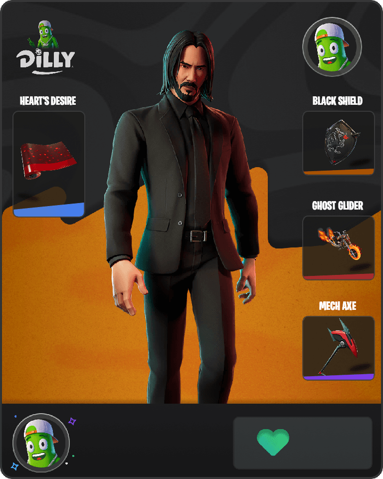 John Wick Fortnite combo
