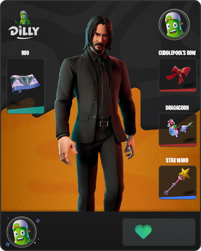 John Wick Fortnite combo