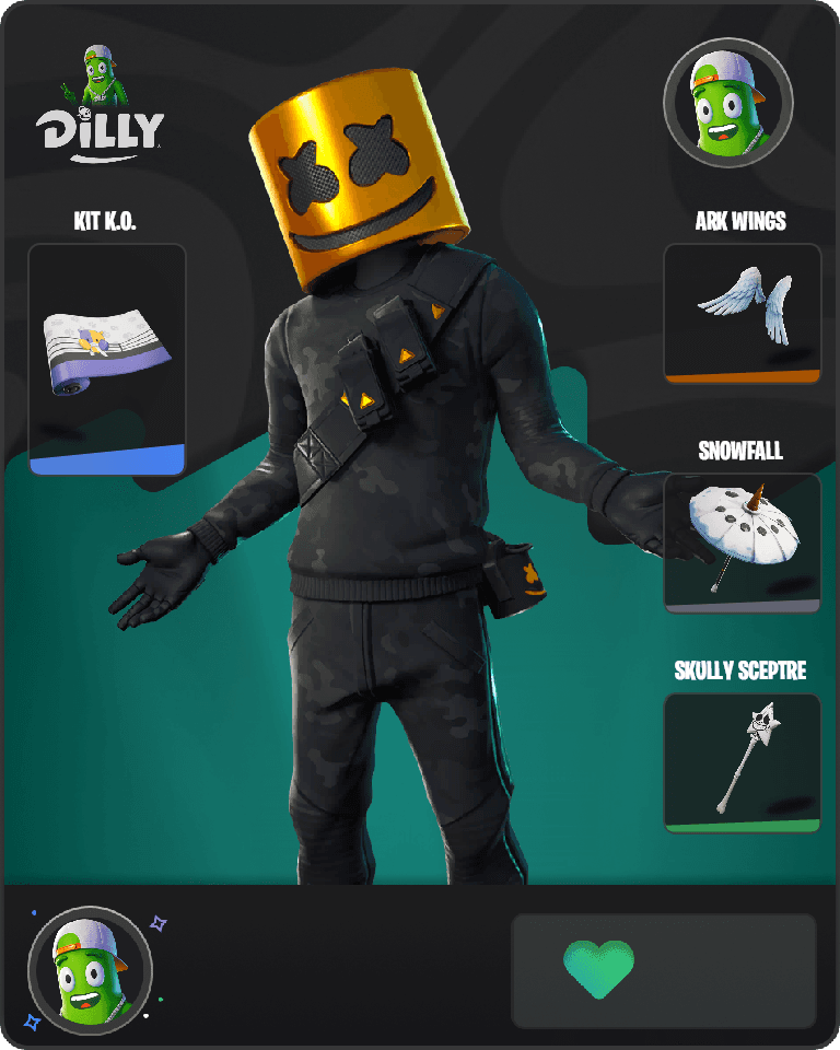 Marshmello Fortnite combo
