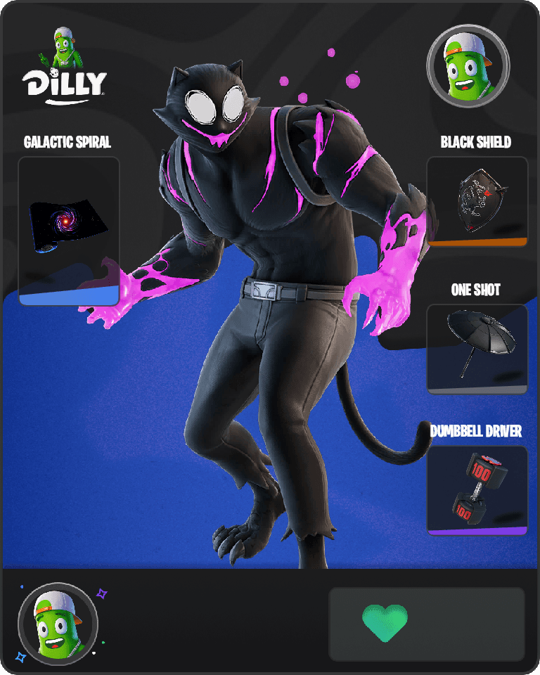 Phantom Meowscles Fortnite combo