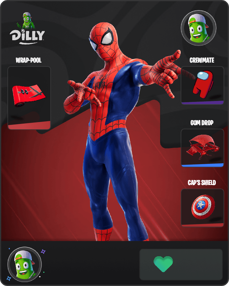 Spider-Man Fortnite combo
