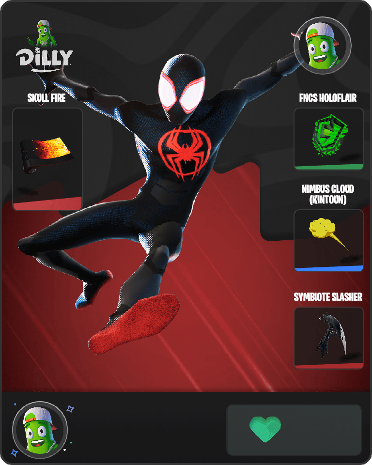 Spider-Man (Miles Morales) Fortnite combo