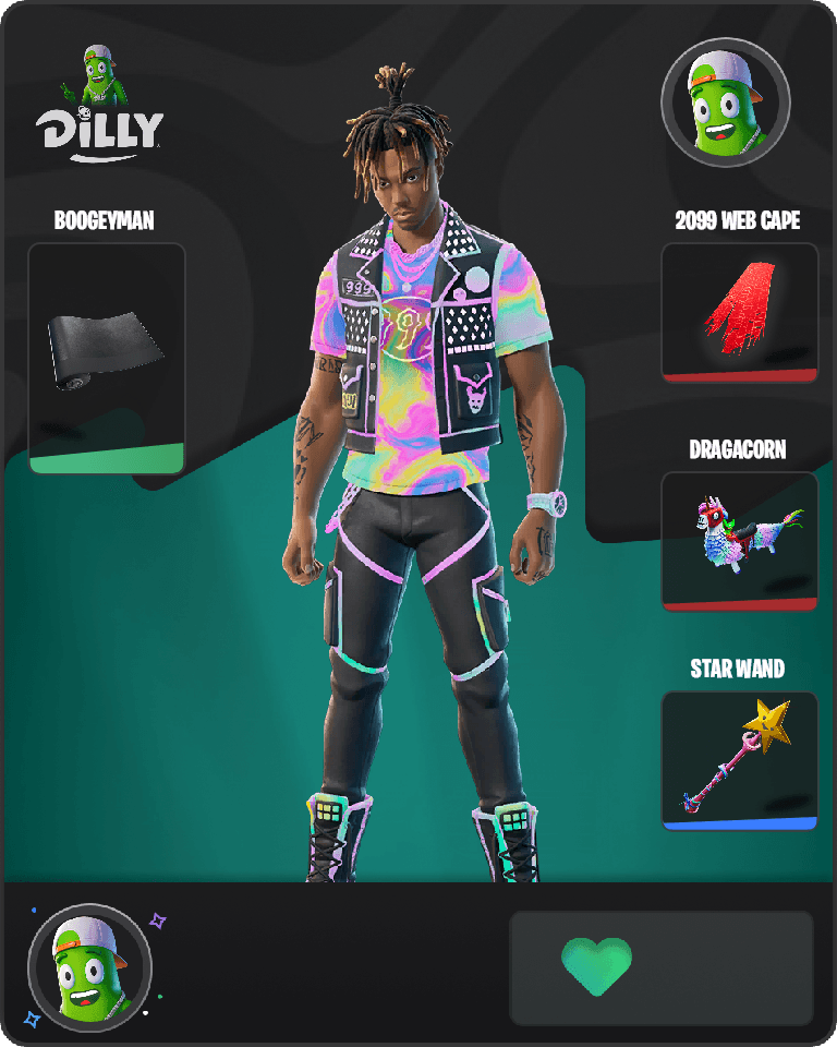 Juice WRLD Fortnite combo