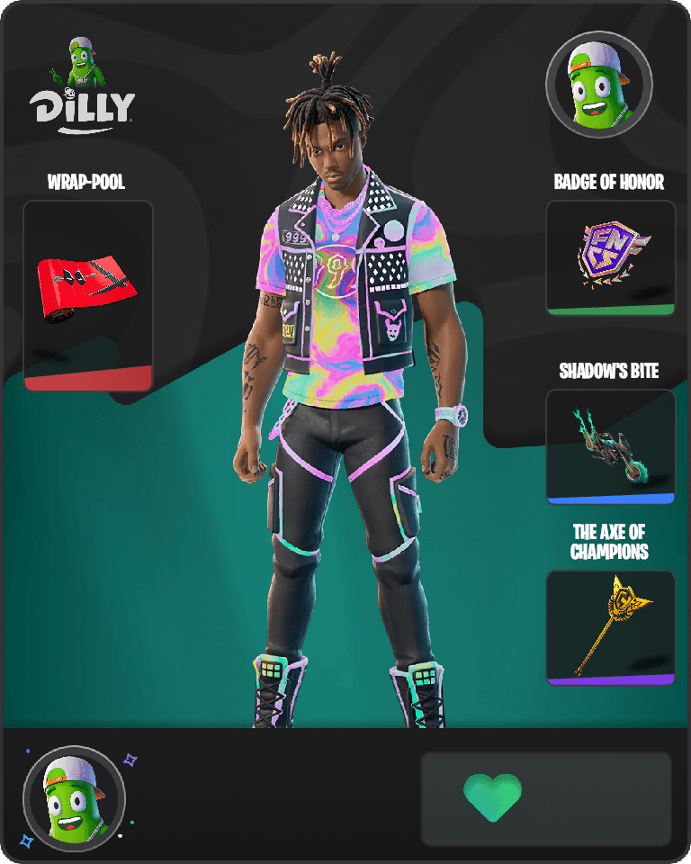 Juice WRLD Fortnite combo