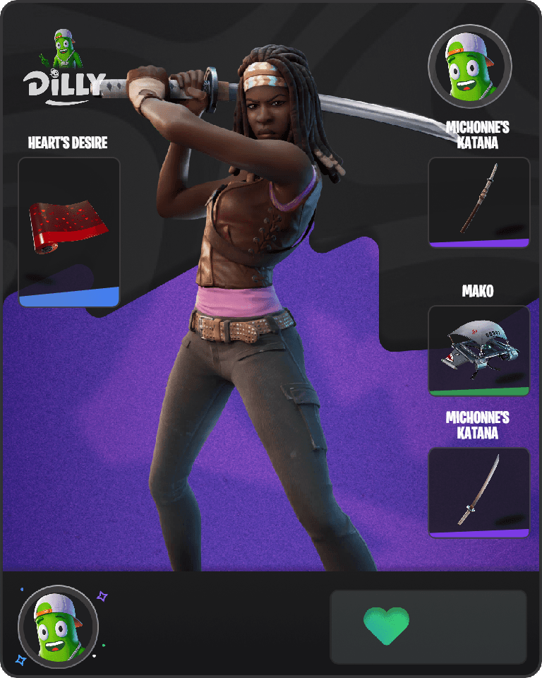 Michonne Fortnite combo