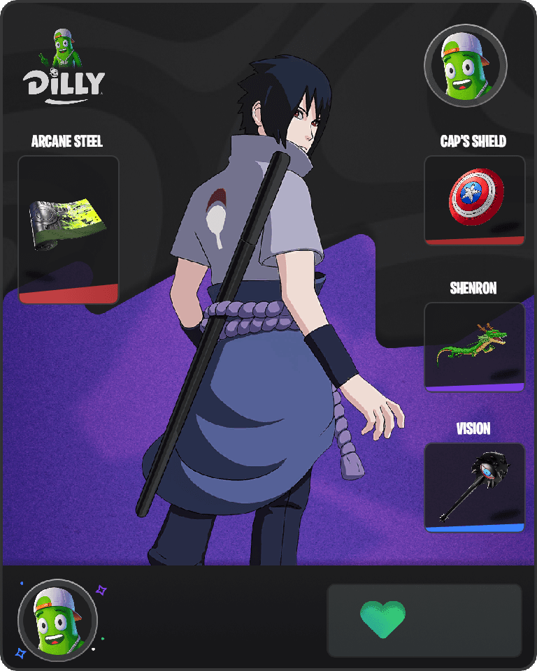 Sasuke Uchiha Fortnite combo
