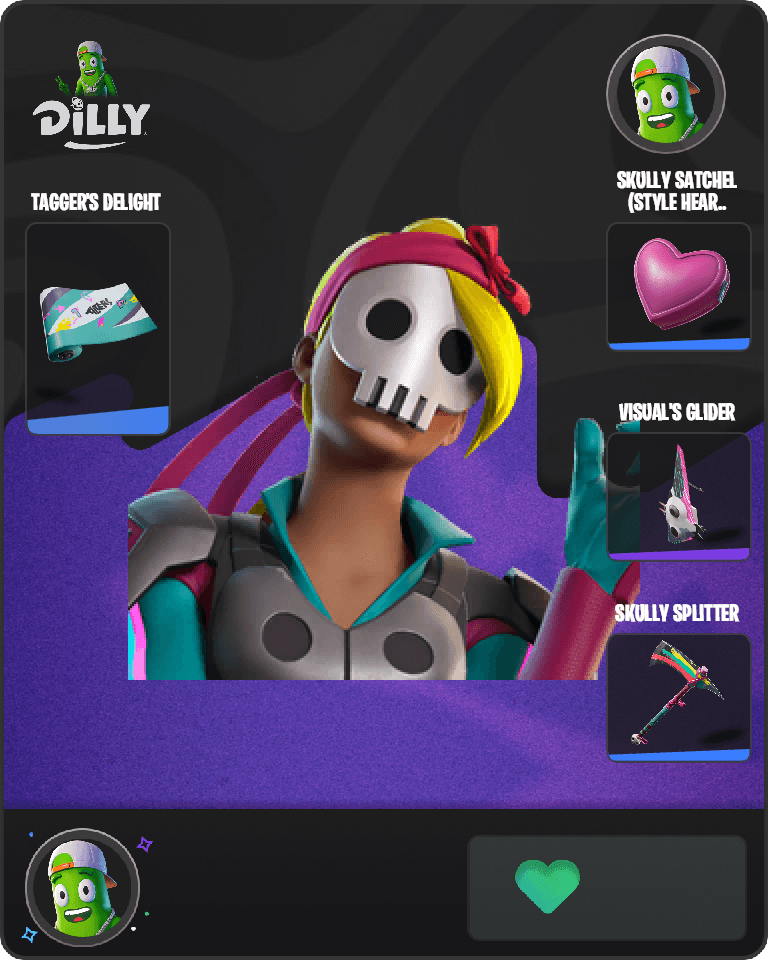 Fashion Elite Skully Fortnite combo