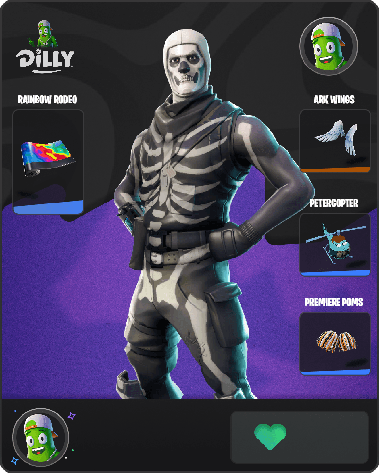 Skull Trooper Fortnite combo