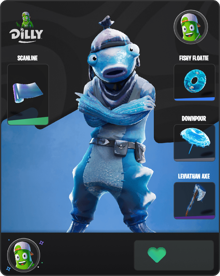 Frozen Fishstick Fortnite combo
