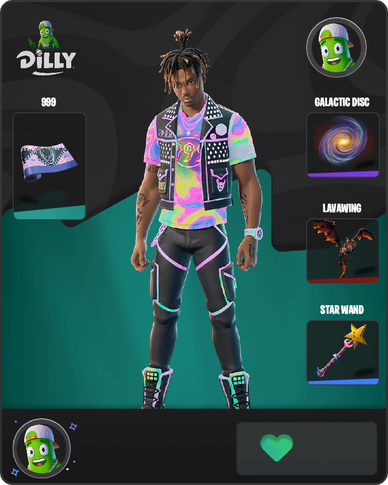 Juice WRLD Fortnite combo