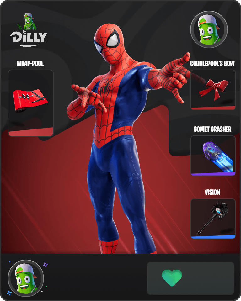 Spider-Man Fortnite combo