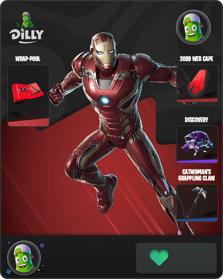 Iron Man Mk 45 Fortnite combo