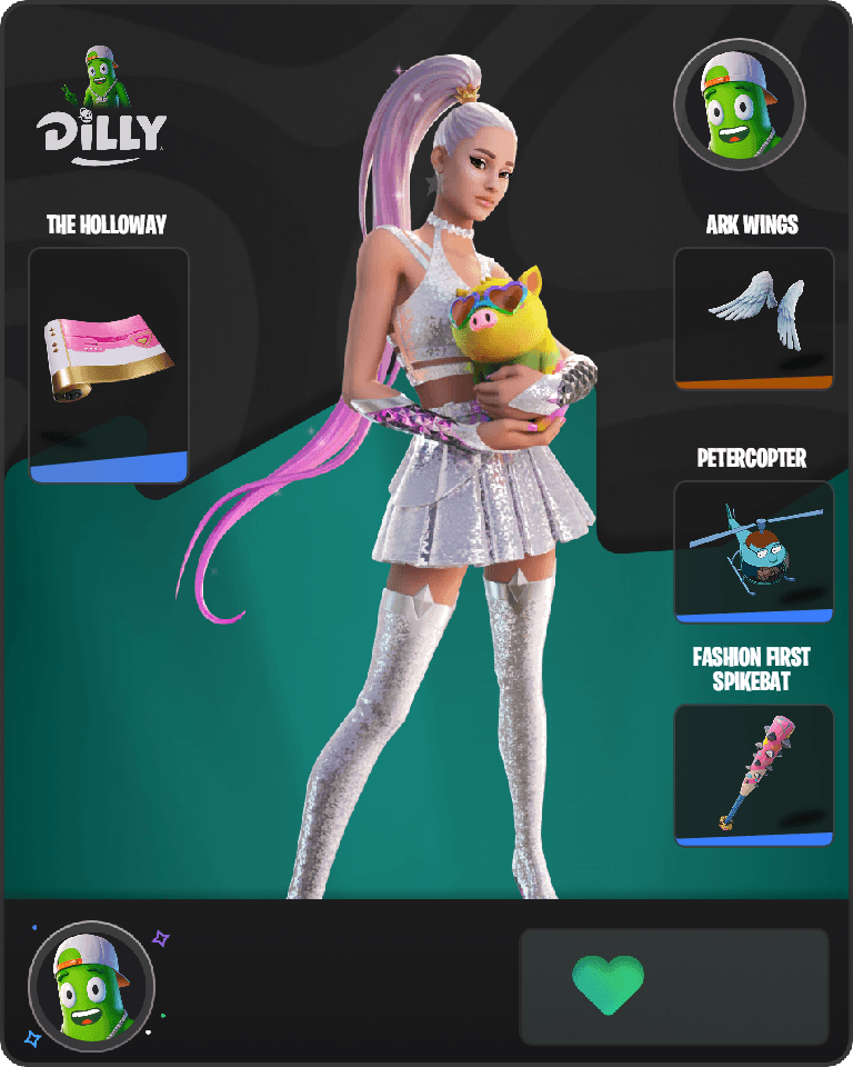 Ariana Grande Fortnite combo