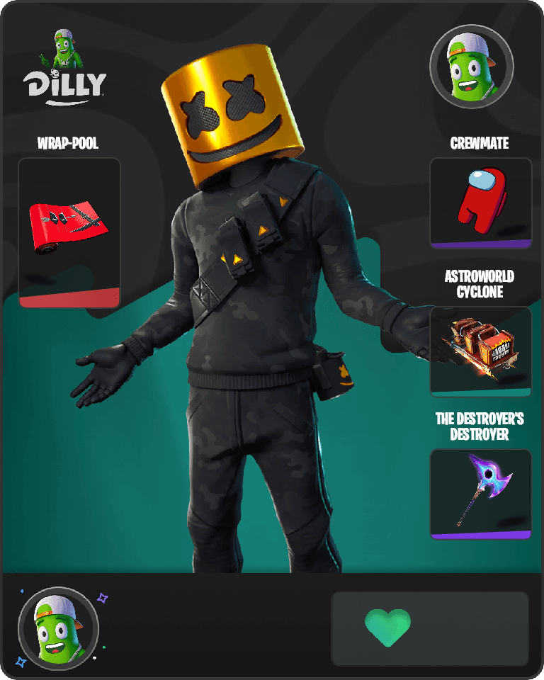 Marshmello Fortnite combo