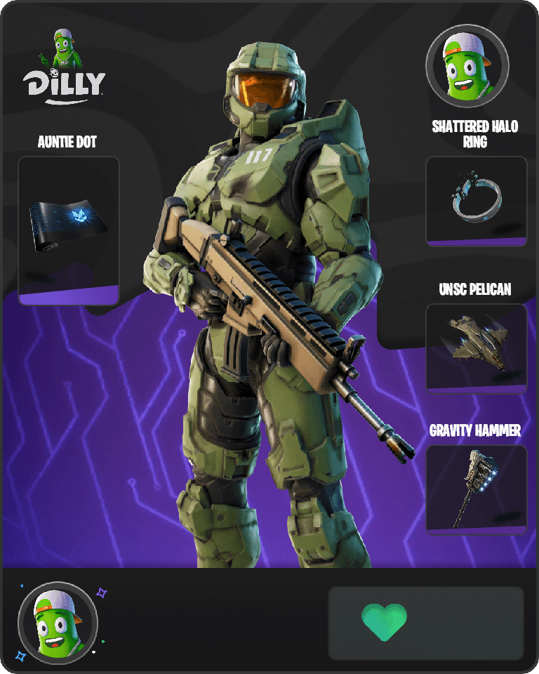 Master Chief Fortnite combo