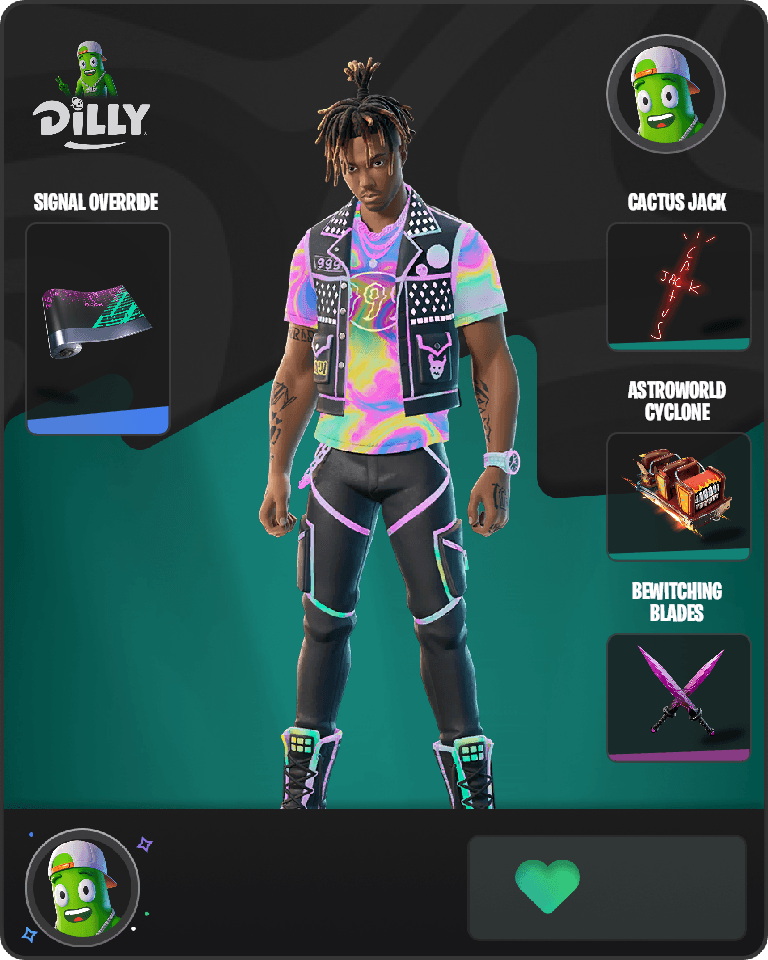 Juice WRLD Fortnite combo