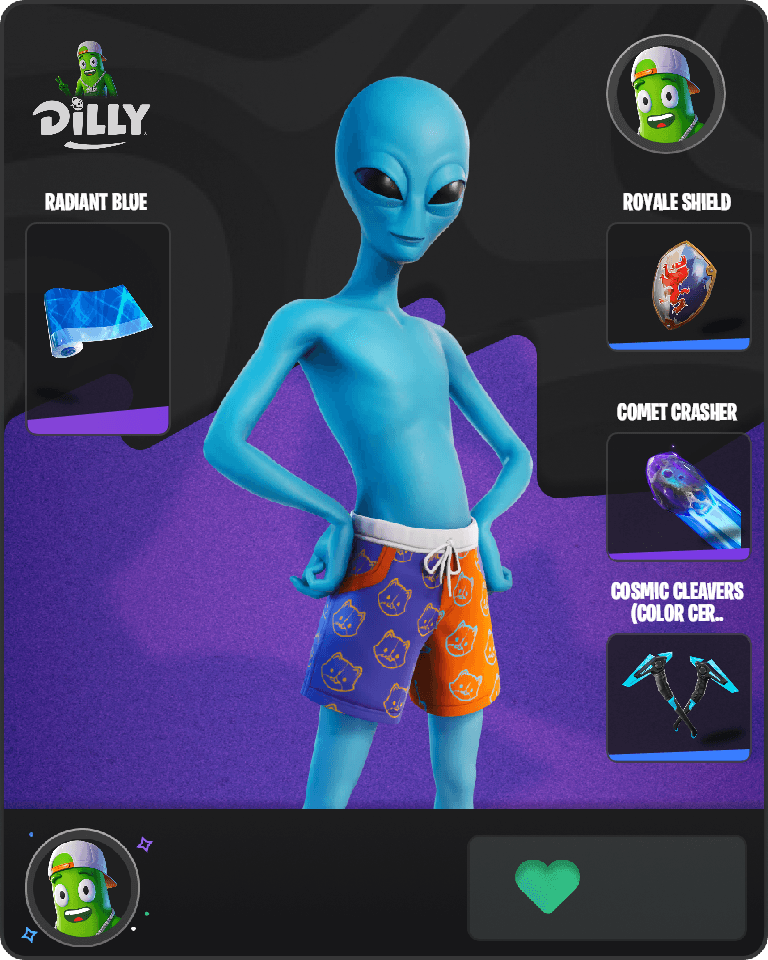 Human Bill Fortnite combo