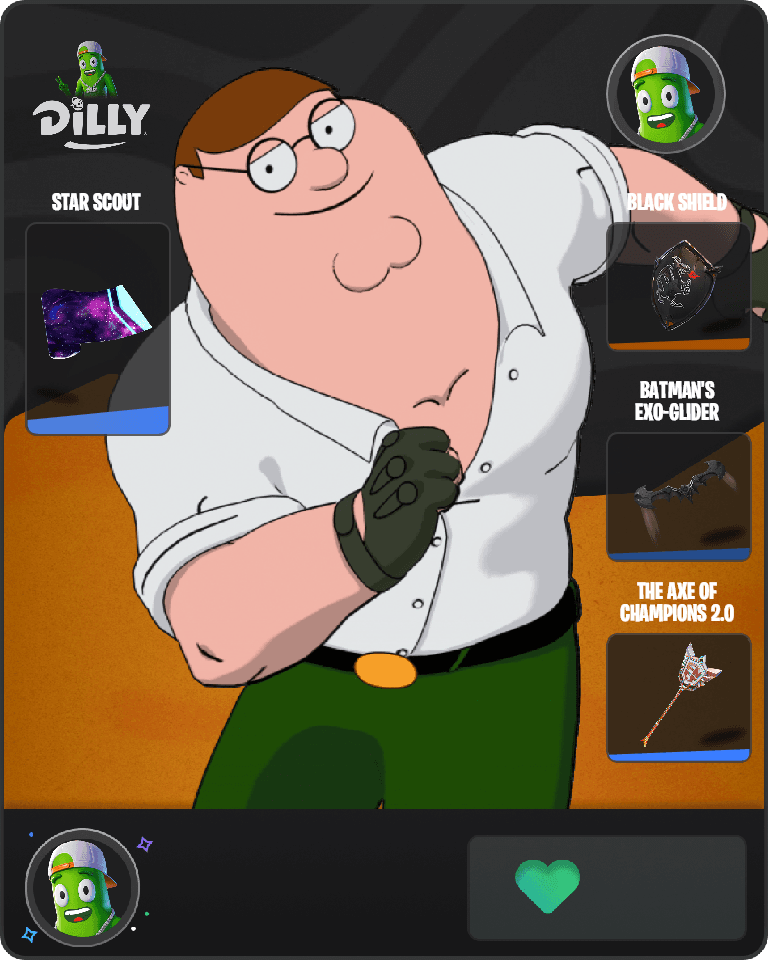 Peter Griffin Fortnite combo
