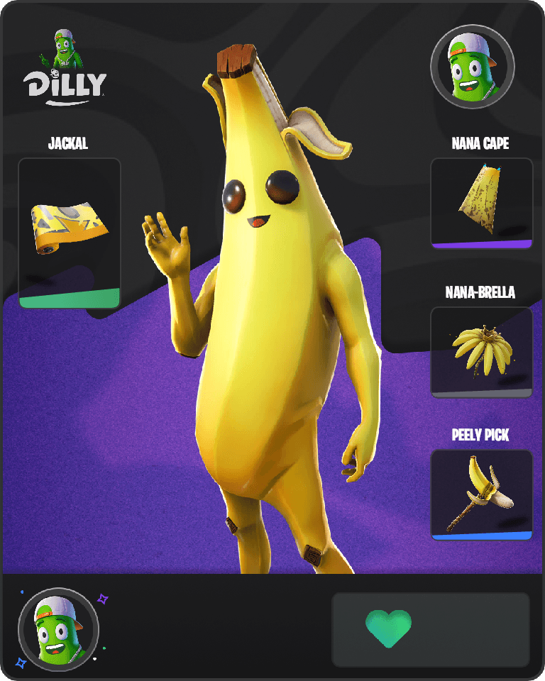 Peely Fortnite combo