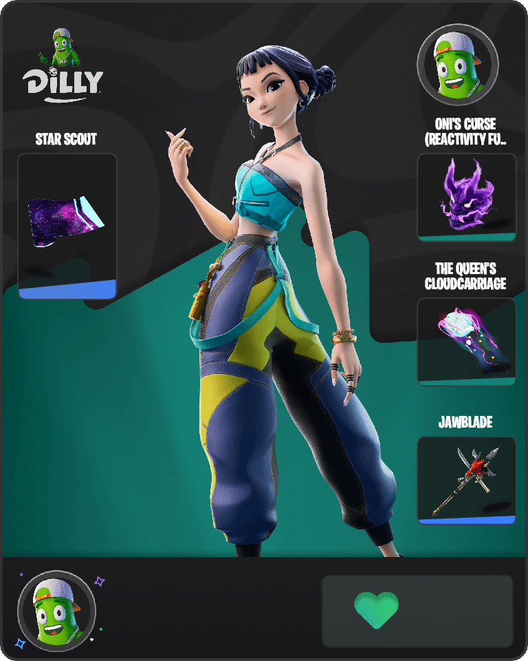 Zoey (HUNTR/X) Fortnite combo