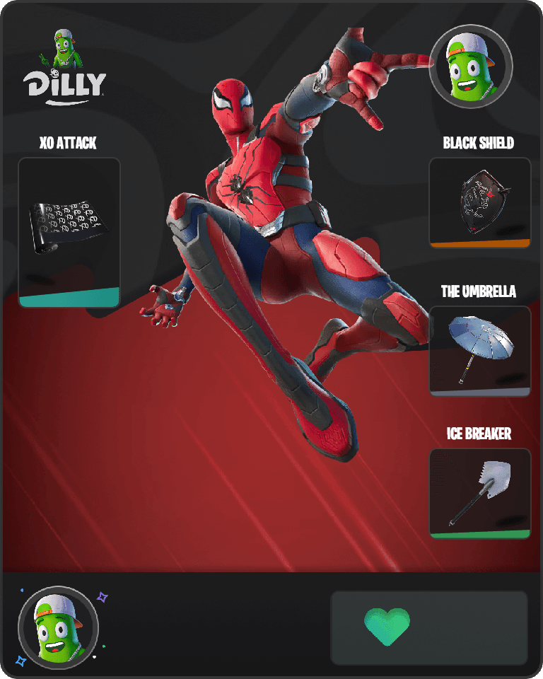 Spider-Man Zero Fortnite combo