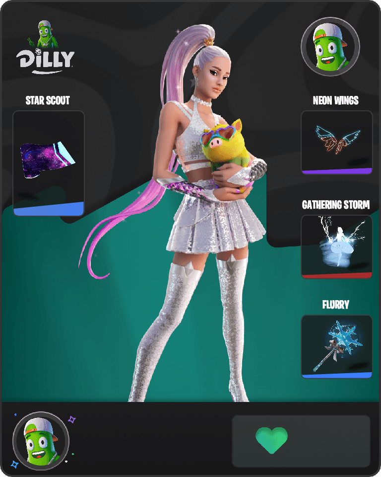 Ariana Grande Fortnite combo