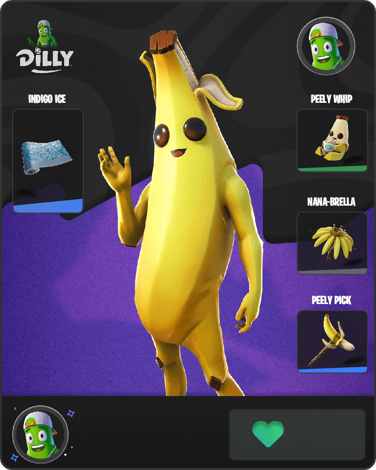 Peely Fortnite combo