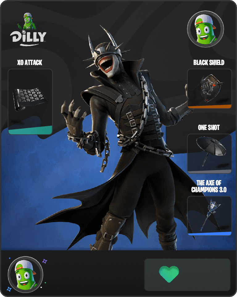 The Batman Who Laughs Fortnite combo