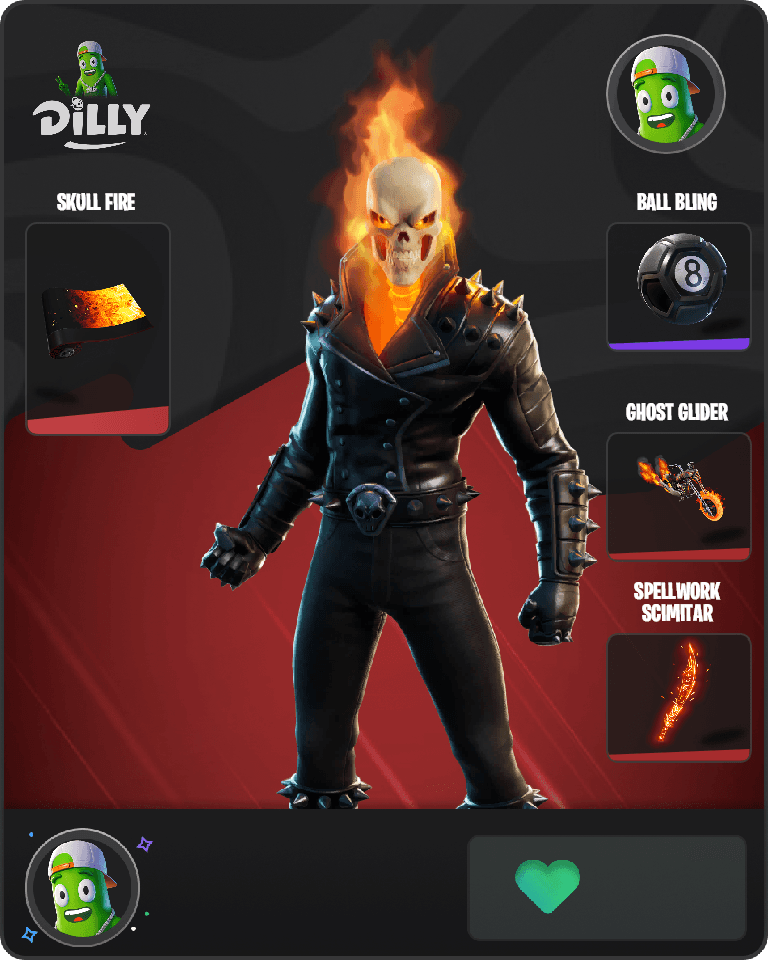 Ghost Rider Fortnite combo