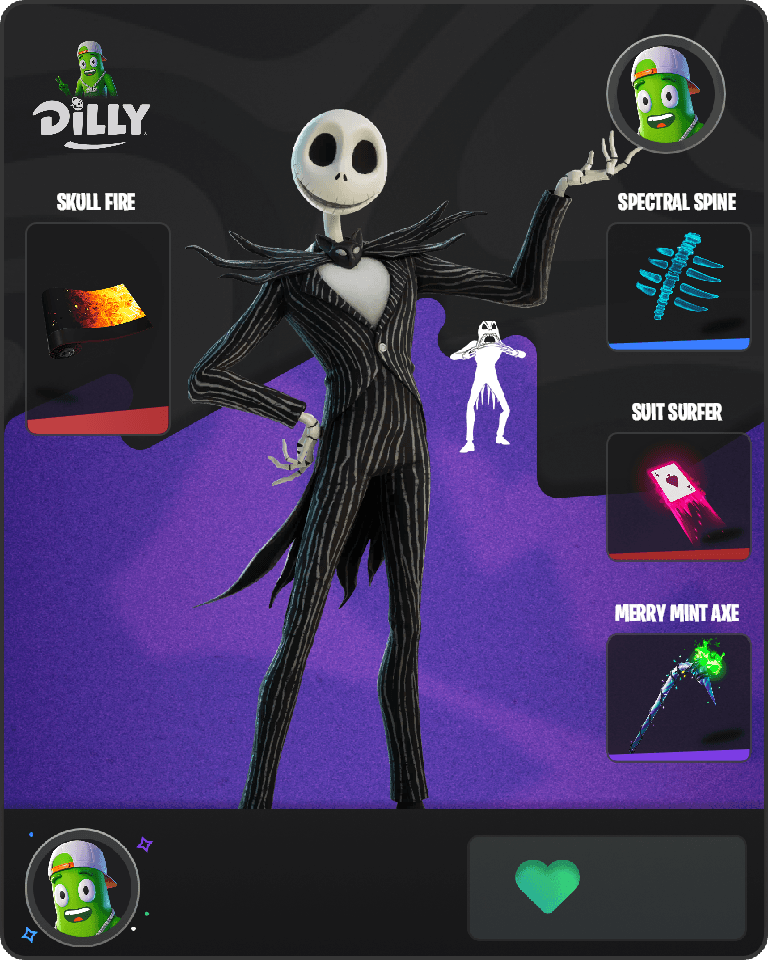 Jack Skellington Fortnite combo