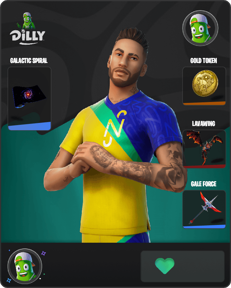 Neymar Jr Fortnite combo