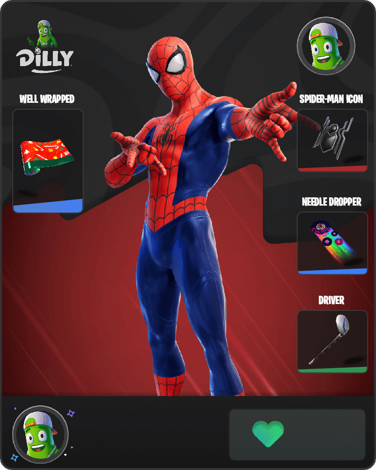 Spider-Man Fortnite combo