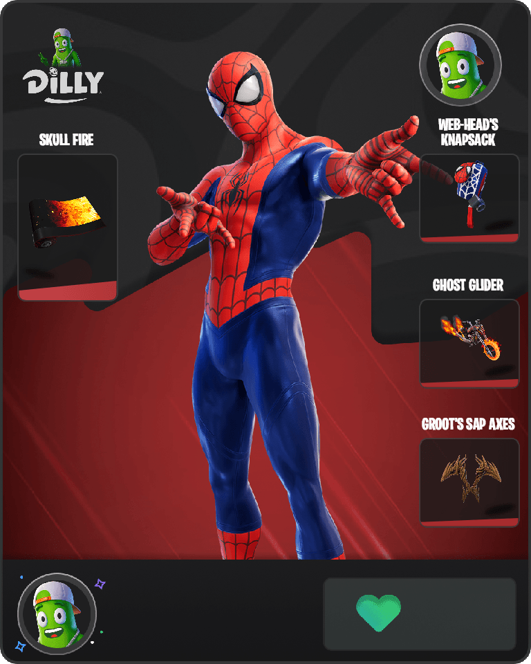 Spider-Man Fortnite combo